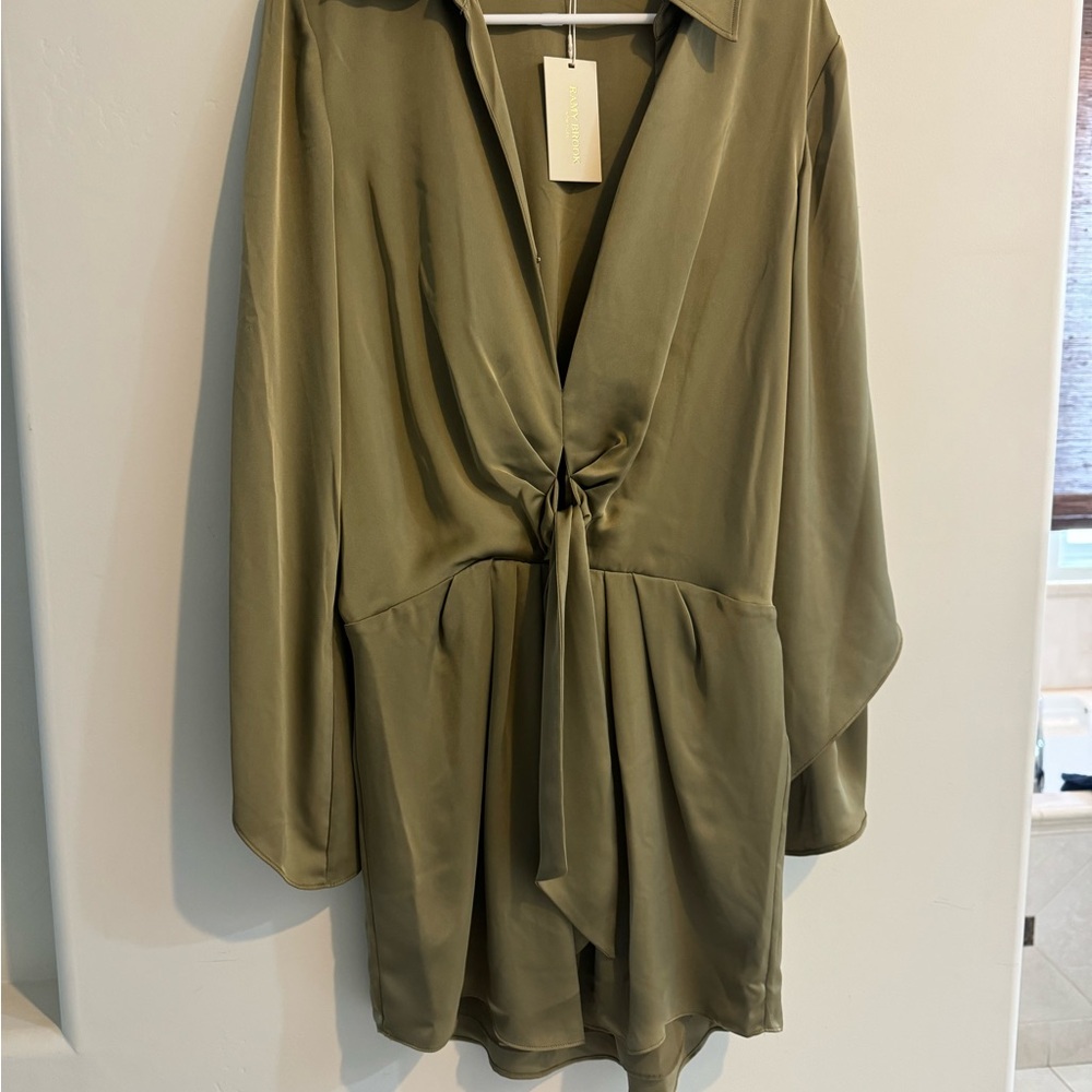Brand new with tags olive ramy brook dress size medium